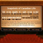 Library and Archives Canada Virtual Silver Screen - Preview Page