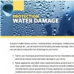Allstate Emergency Preparedness Website Water Damage Page
