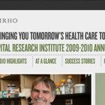 Ottawa Hospital Research Institute Online Annual Report 2009-2010 Website